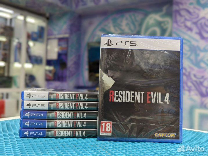 Resident evil 4 ps4 /ps5 на русском обмен/trade-in