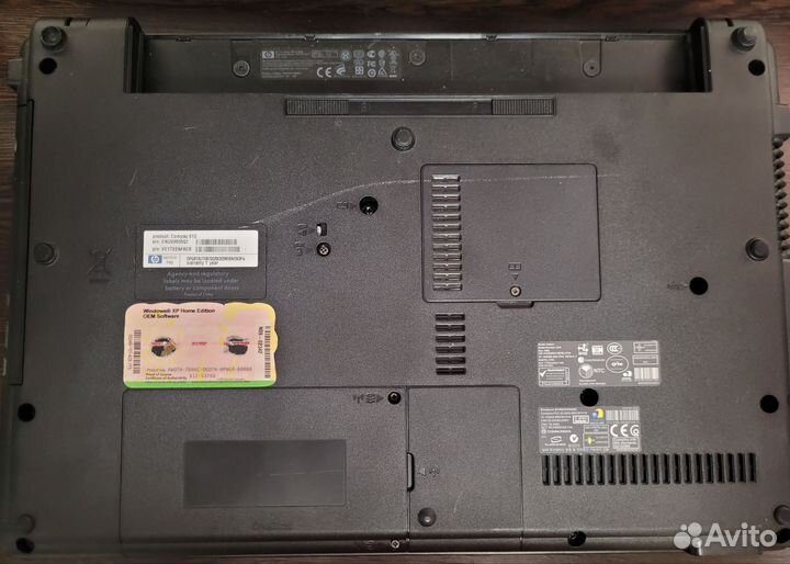 Ноутбук hp compaq 610