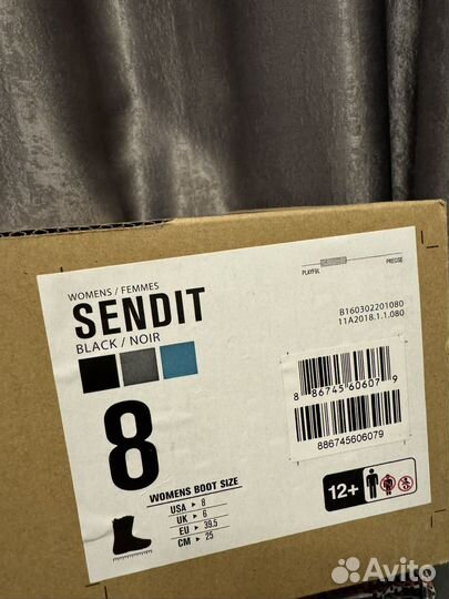 Сноубордические ботинки женские 39 K2