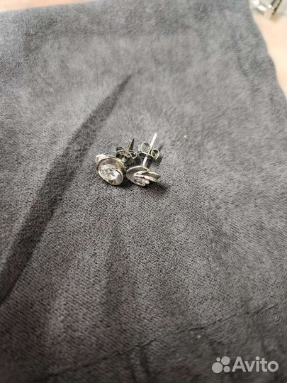 Серебряные серьги