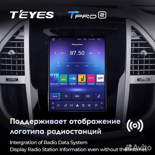 Магнитола Teyes Tpro2 Tesla Vito 3 14-20