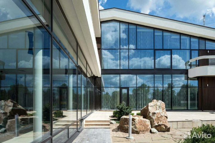 Фасадное остекление, витражное остекление