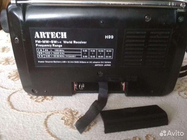 Радиоприёмник artech Япония времен СССР