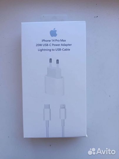 Быстрая зарядка для iPhone 20W с разъемом type C