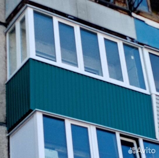 Остекление балконов и лоджий под ключ