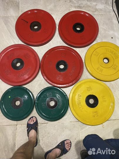 Блины для штанги 25 кг