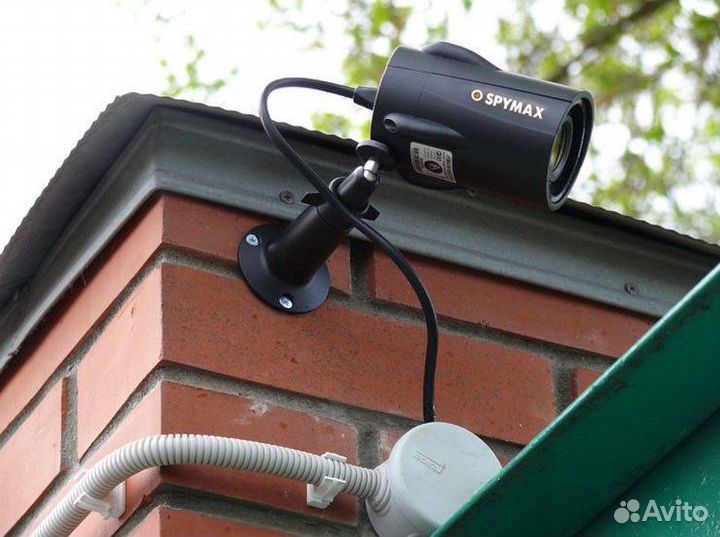 Видеонаблюдение для дома и офиса. FullHD. Монтаж