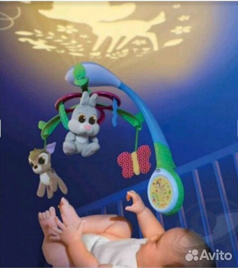 Мобиль-проектор Chicco Бэмби