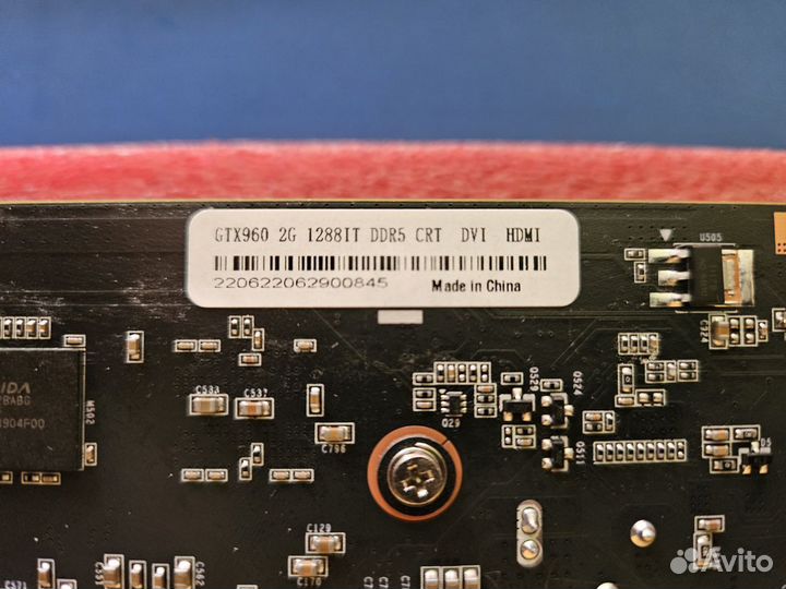 Видеокарта gtx 960 2gb