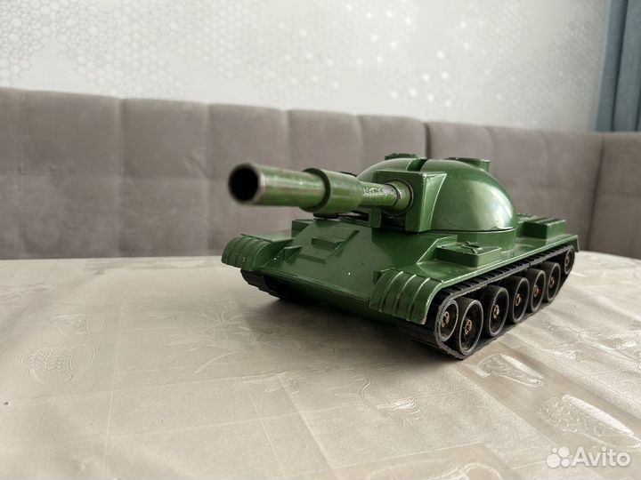 Игрушка металлический танк СССР