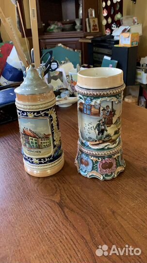 Пивные кружки Германия 19 век