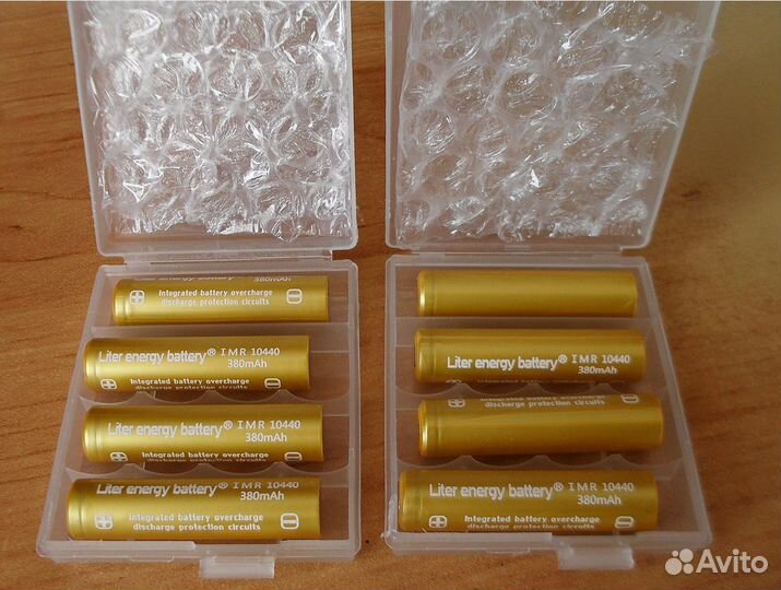 Литиевая батарея 380 мАч AAA