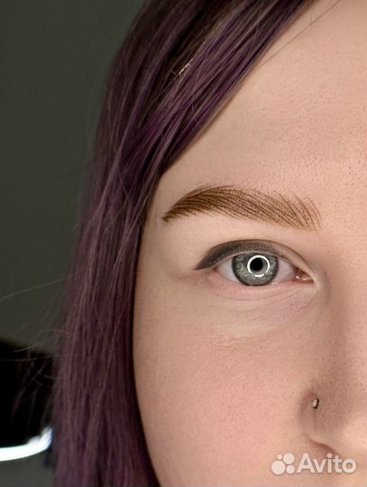 Волосковая техника реализм Волосковый татуаж