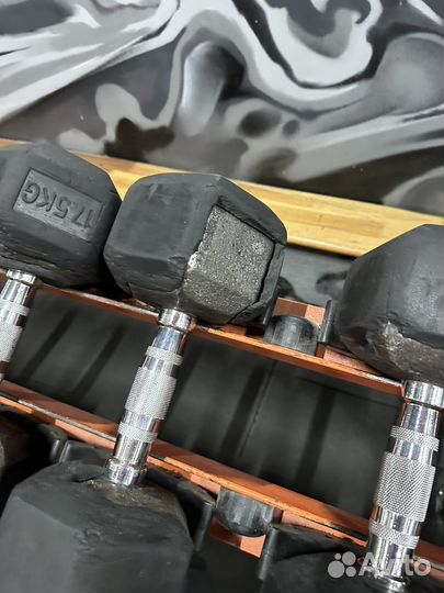 Гантельный ряд 10 - 40 кг