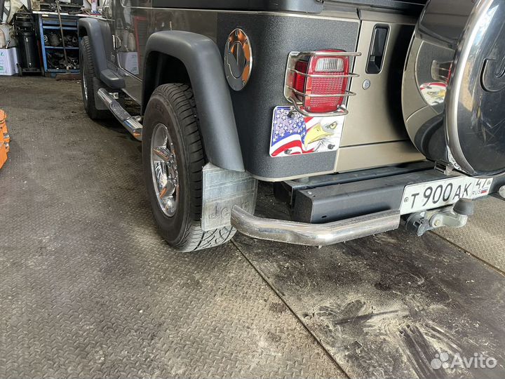 Дуги и пороги нержавейка Jeep Wrangler TJ