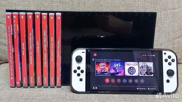 Органайзер для nintendo