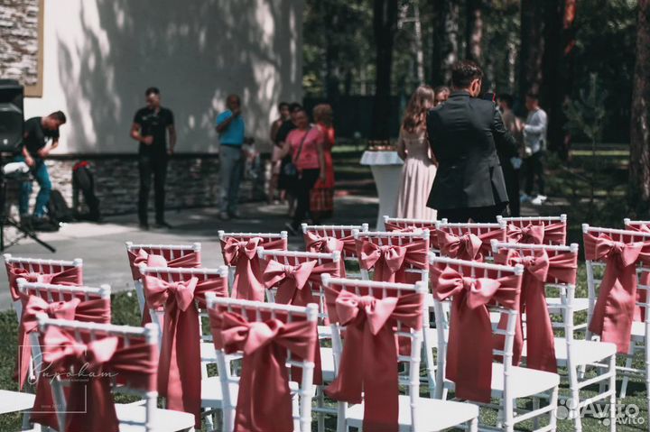 Аренда чехлов, бантов, салфеток