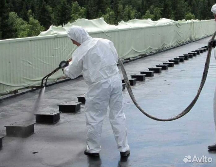 Гидроизоляция фундамента полимочевиной