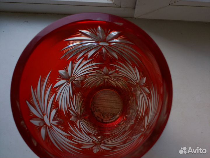 Ваза хрустальная СССР