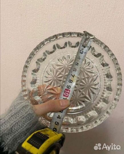 Хрустальная пепельница СССР