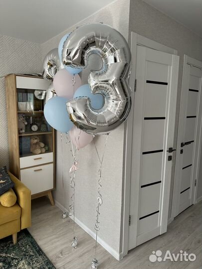 Цифра 3 на день рождения