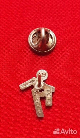 Знак официальный чм по футболу FIFA 1990 Италия