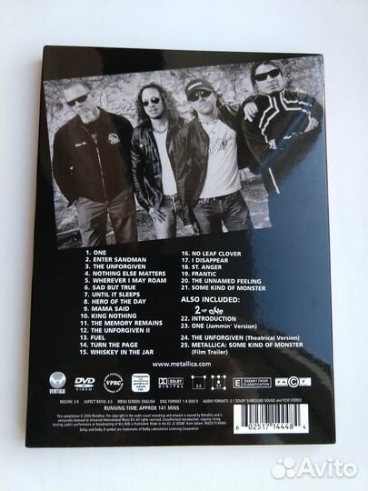 DVD Metallica The Videos 1989 - 2004 /Unofficial