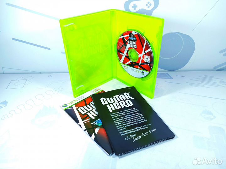 Диск для Xbox 360 Guitar Hero Van Halen б/у