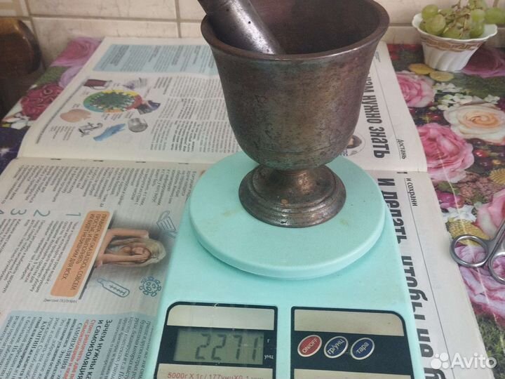 Ступка с пестиком СССР