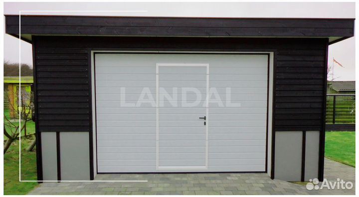 Гаражные секционные ворота