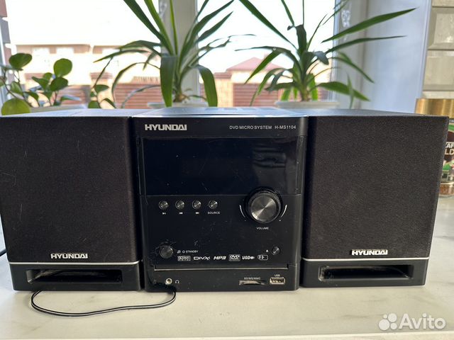Музыкальный центр аудио видео система hyundai