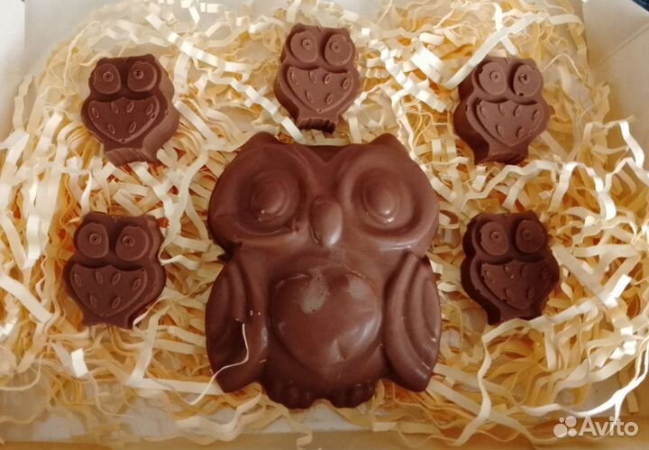 Сова из шоколада