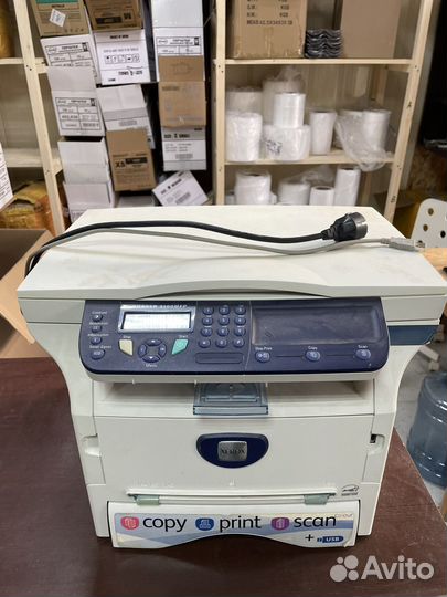 Мфу лазерное Xerox Phaser 3100MFP/S, ч/б, A4