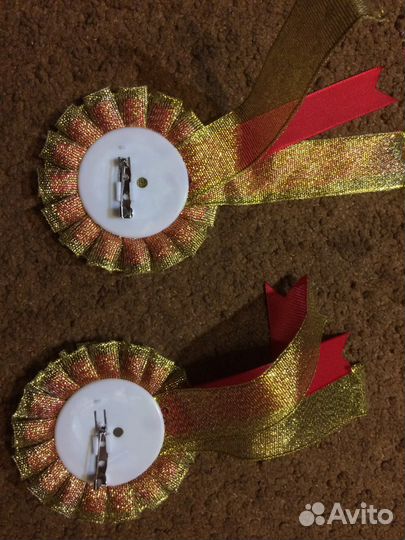 Значки свидетелей на свадьбу