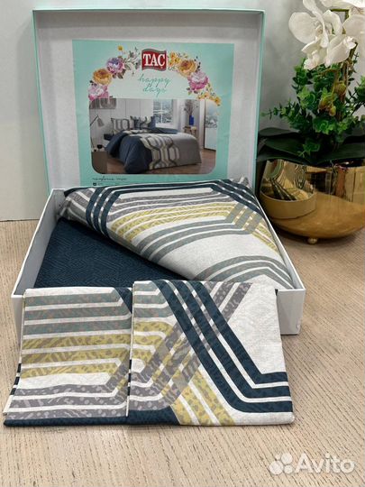 Постельное белье TAC полуторный Турция ранфорс