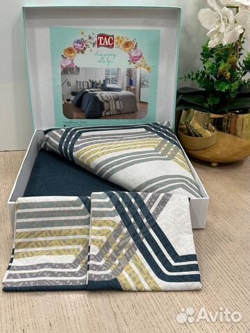 Постельное белье TAC полуторный Турция ранфорс
