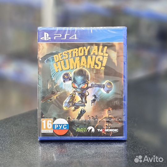 Destroy All Humans PS4 (новый)