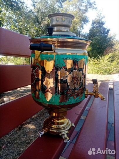 Самовар электрический расписной