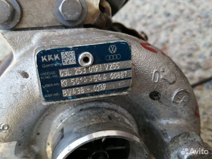 Турбина Пассат Б6 2.0 тди cbab