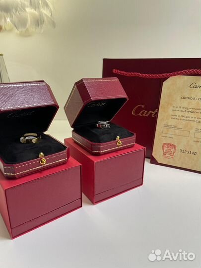 Кольцо Cartier Premium