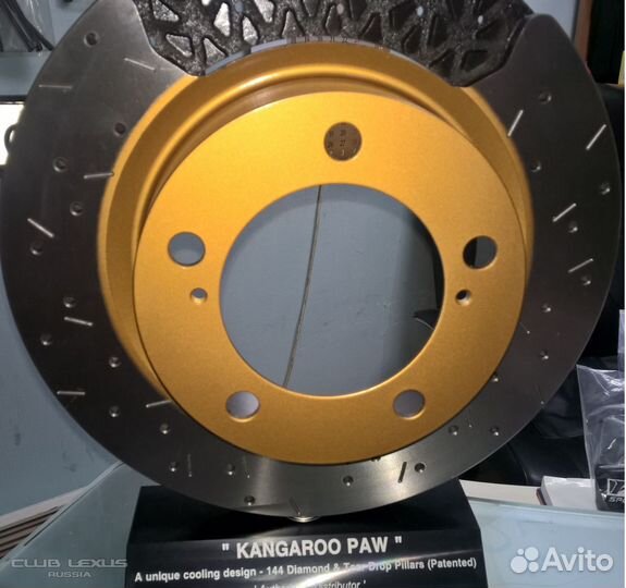 Диск тормозной Lexus RX350 RX450 43512-48120
