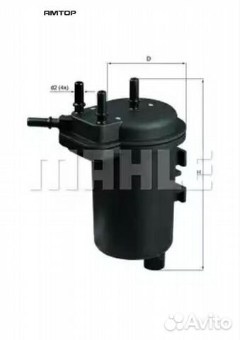 Mahle KL432 Фильтр топливный