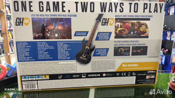 Guitar Hero Live для ps4. Комплект