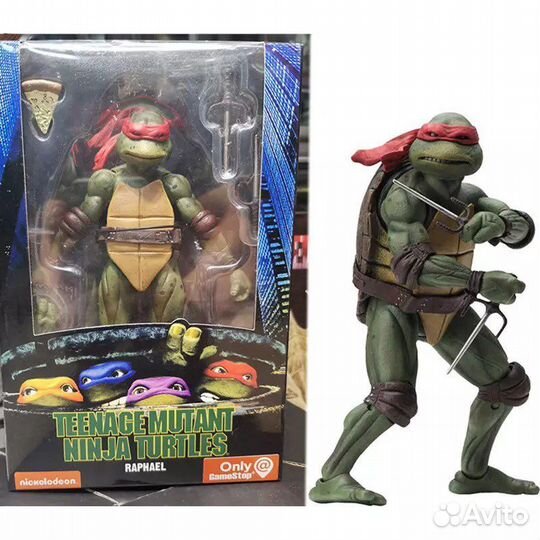 Фигурки Черепашки Ниндзя Neca tmnt