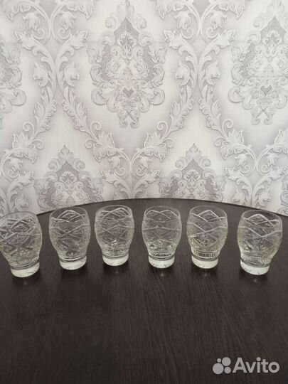 Хрустальные рюмки СССР