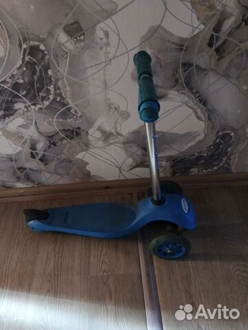 Самокат детский трехколесный бу