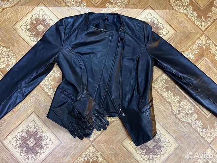 Кожаная куртка косуха