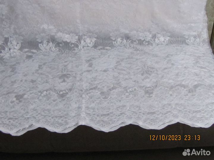 Занавески на кухню, тюль легкая