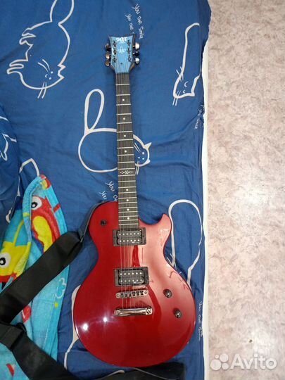 Sgr Solo II red + Комбоусилитель Boss katana 50