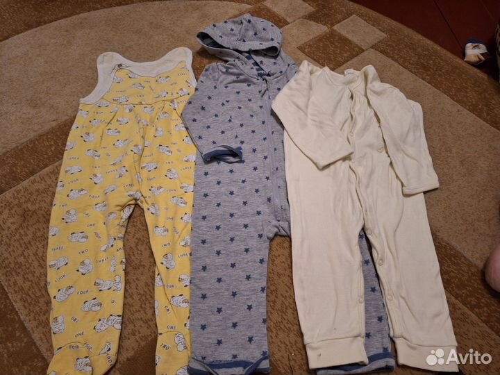 Пакет вещей на мальчика 74-80